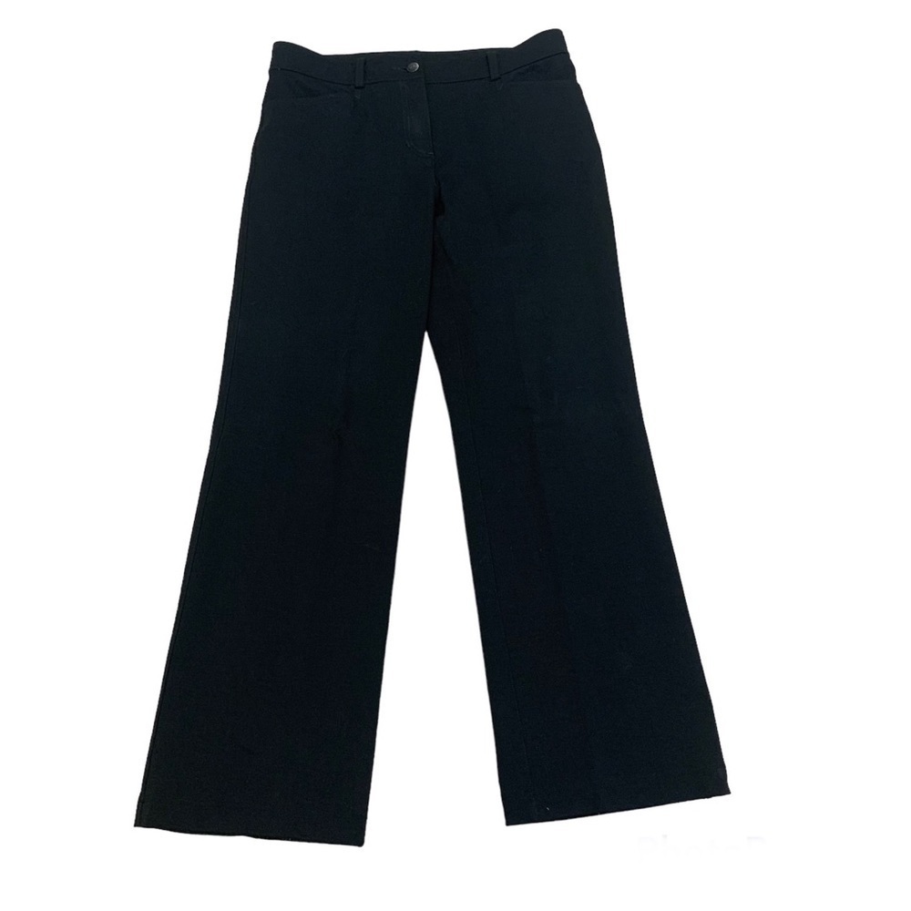 Eileen Fisher black trouser pants Sz S stretchy